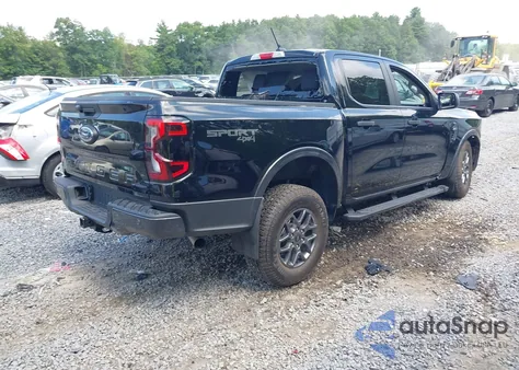 2024 Ford Ranger Xlt from USA, damaged, VIN 1FTER4HH8RLE74920